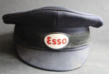 Esso Tankwartmütze mit Logo 1960 (7400)